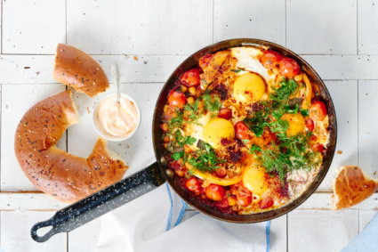 Libanese shakshuka