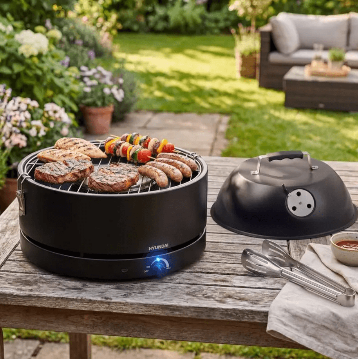Tafelbarbeque Action