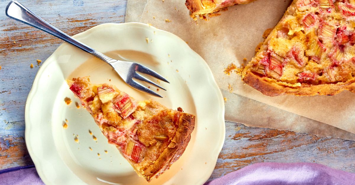 Recept rabarbertaart