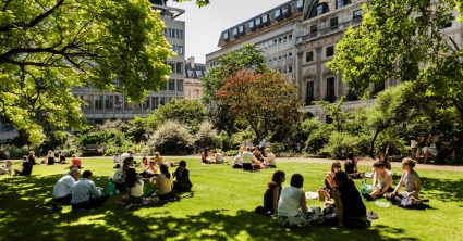 Mensen in het park - hotspots