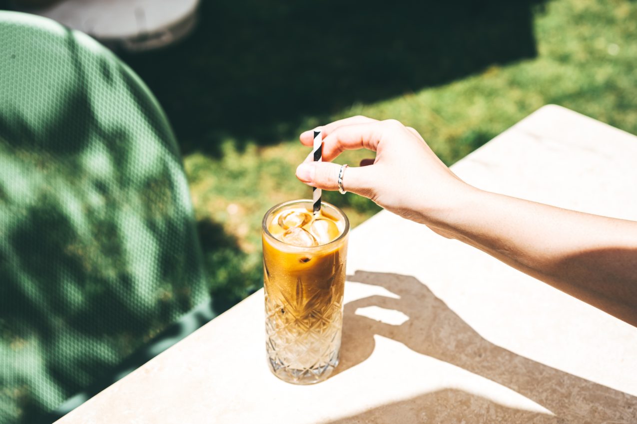 Zelf ijskoffie maken in zomer