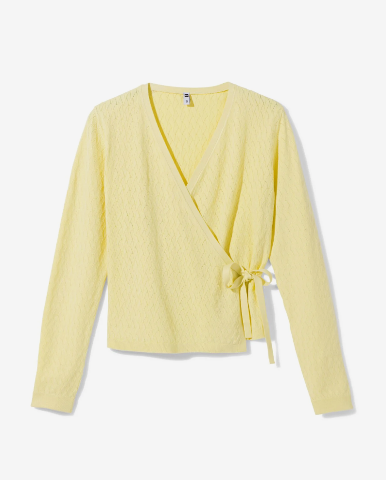 Butter yellow vest hema