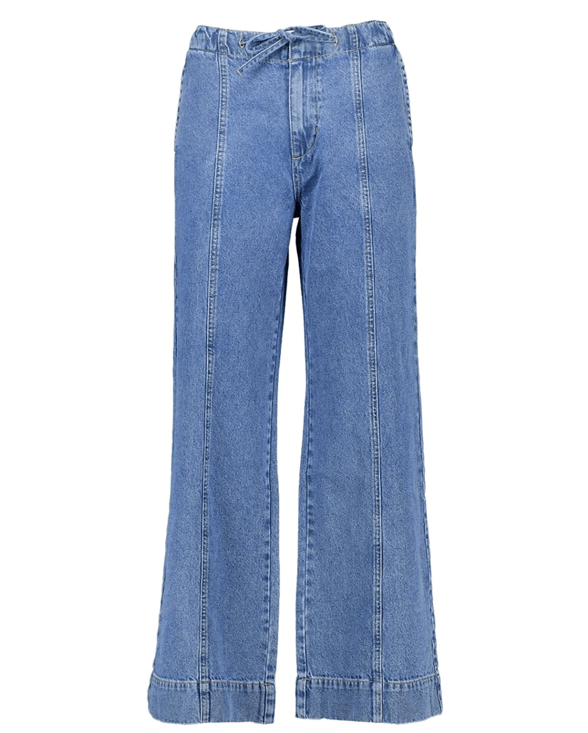 Blauwe Broek In Spijkerlook