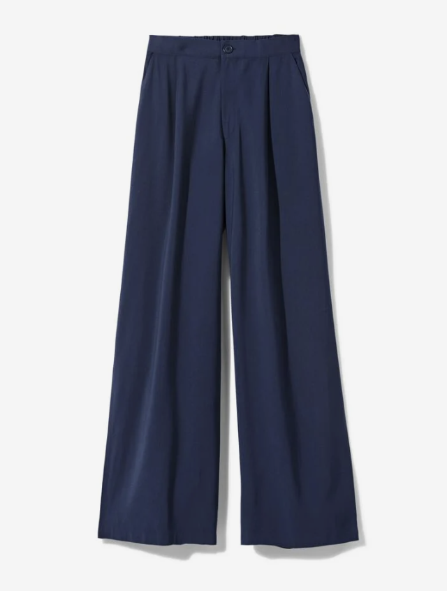 Donkerblauwe Broek Hema