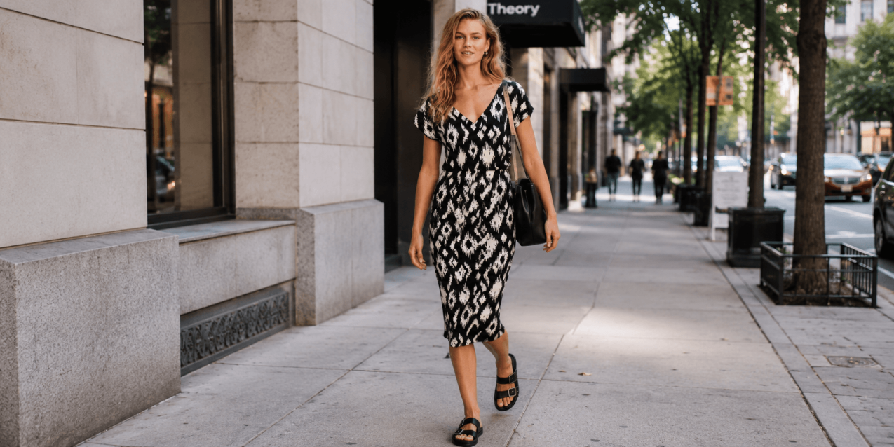 Midi Jurk Protest