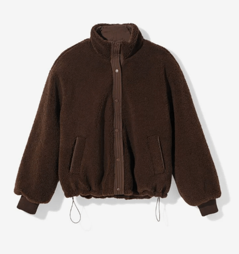 Omkeerbare Jas Hema Teddy Stoer