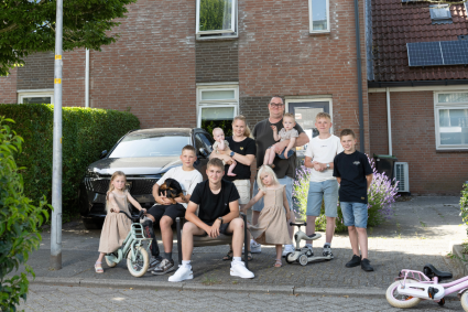 Familie De Lange een huis vol