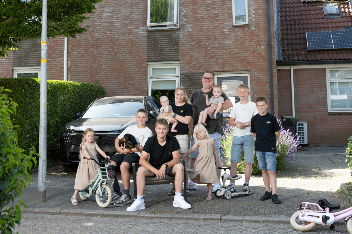 Familie De Lange een huis vol