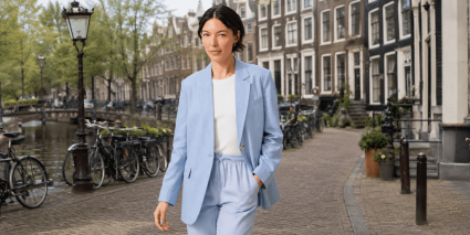 Stijlvolle Blazer Lichtblauw