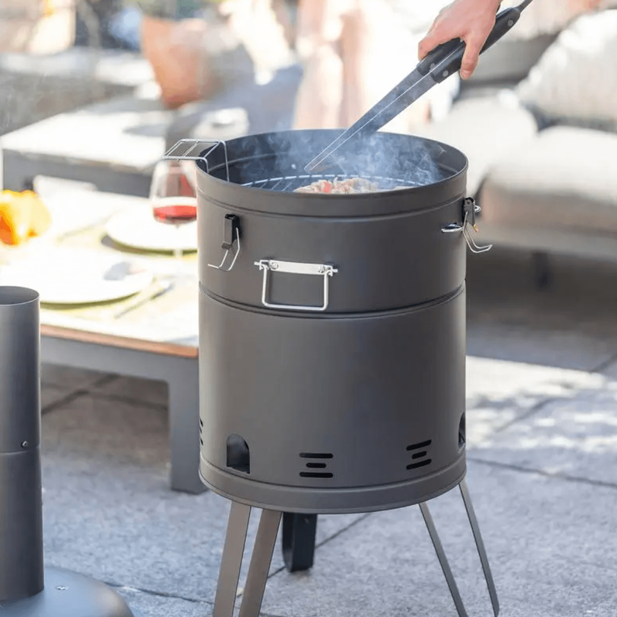 Barbecue Vuurton Action