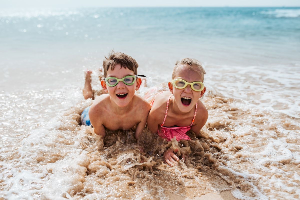 strand kinderen Getty Images