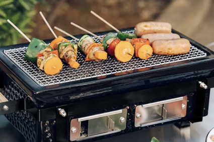 Tafelbarbecue Action