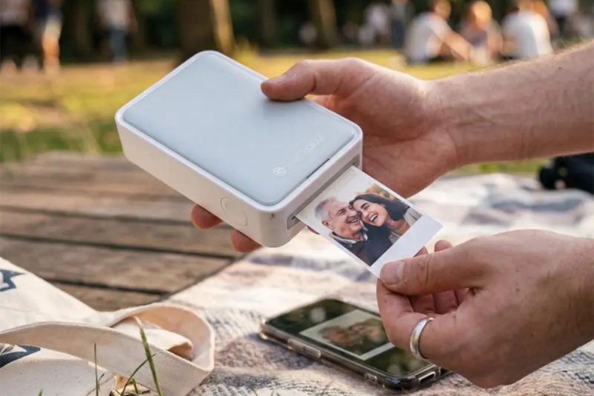 Action mini fotoprinter