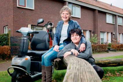 Hartsvriendinnen Jolanda en Grada
